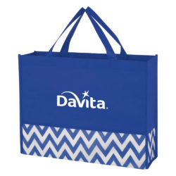 ZigZag Non-Woven Tote Bag