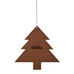 Leatherette Ornament – Tree