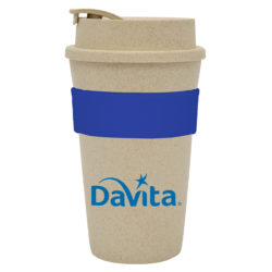 16 oz. Wheat Travel Tumbler
