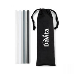 Aviana™ Juniper Reusable Tritan Straw Set