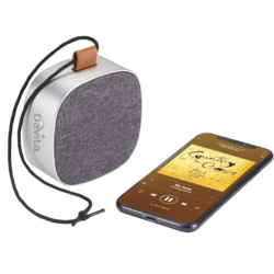 Tahoe Metal & Fabric Waterproof Bluetooth Speaker