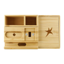 FSC Bamboo Fast Wireless Charging Dock Station