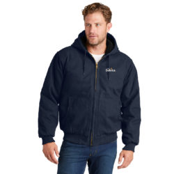CornerStone® Washed Duck Cloth Insulated Hooded Work Jacket