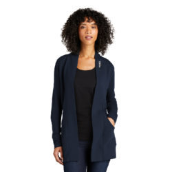 Port Authority® Ladies Microterry Cardigan