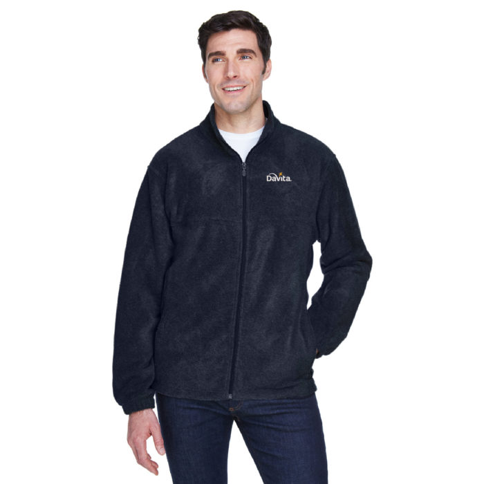 Harriton Men’s 8 oz. Full-Zip Fleece
