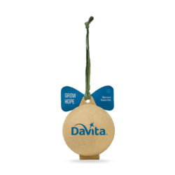 Modern Sprout Seed Ornament