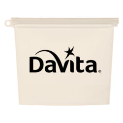 Reusable Food Bag With Plastic Slider